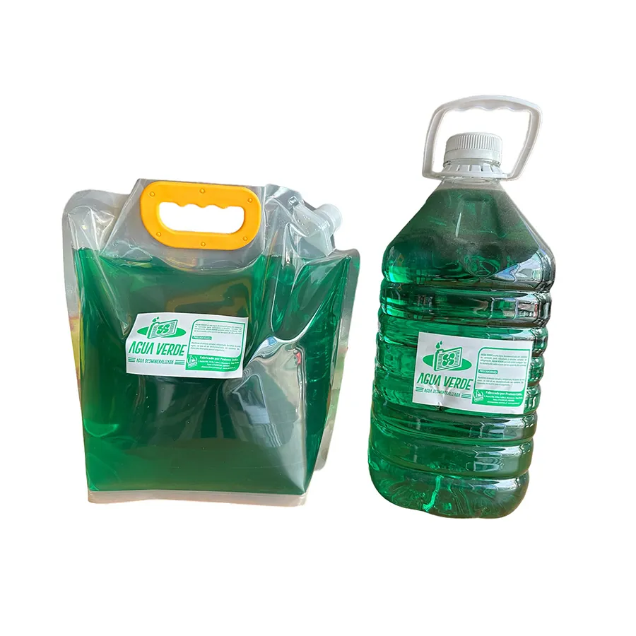 Agua Desmineralizada Verde