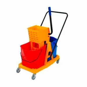 Carro Mopero Con Prensa Doble