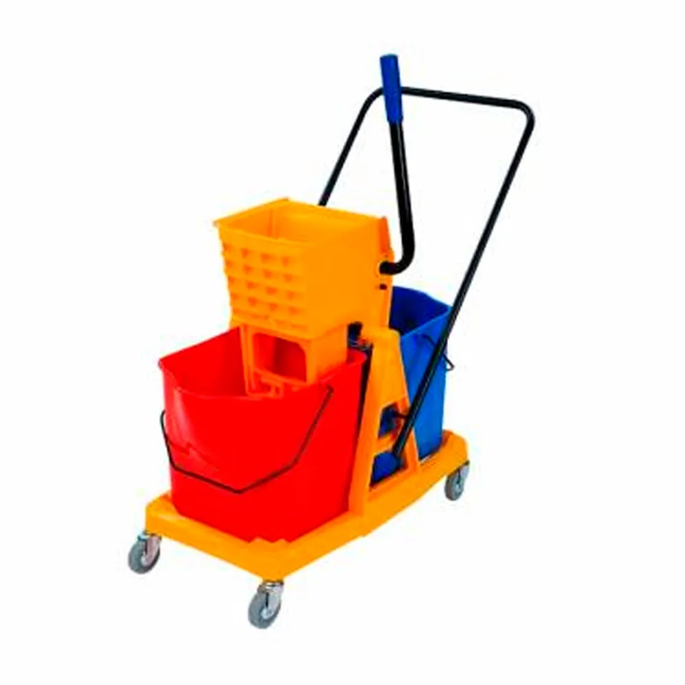 Carro Mopero Con Prensa Doble