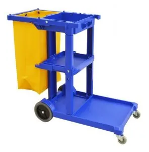 Carro De Aseo 3 Niveles Con Bolsa