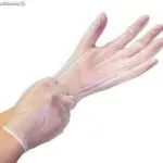 Guantes quirúrgicos blancos Caja x 100 un