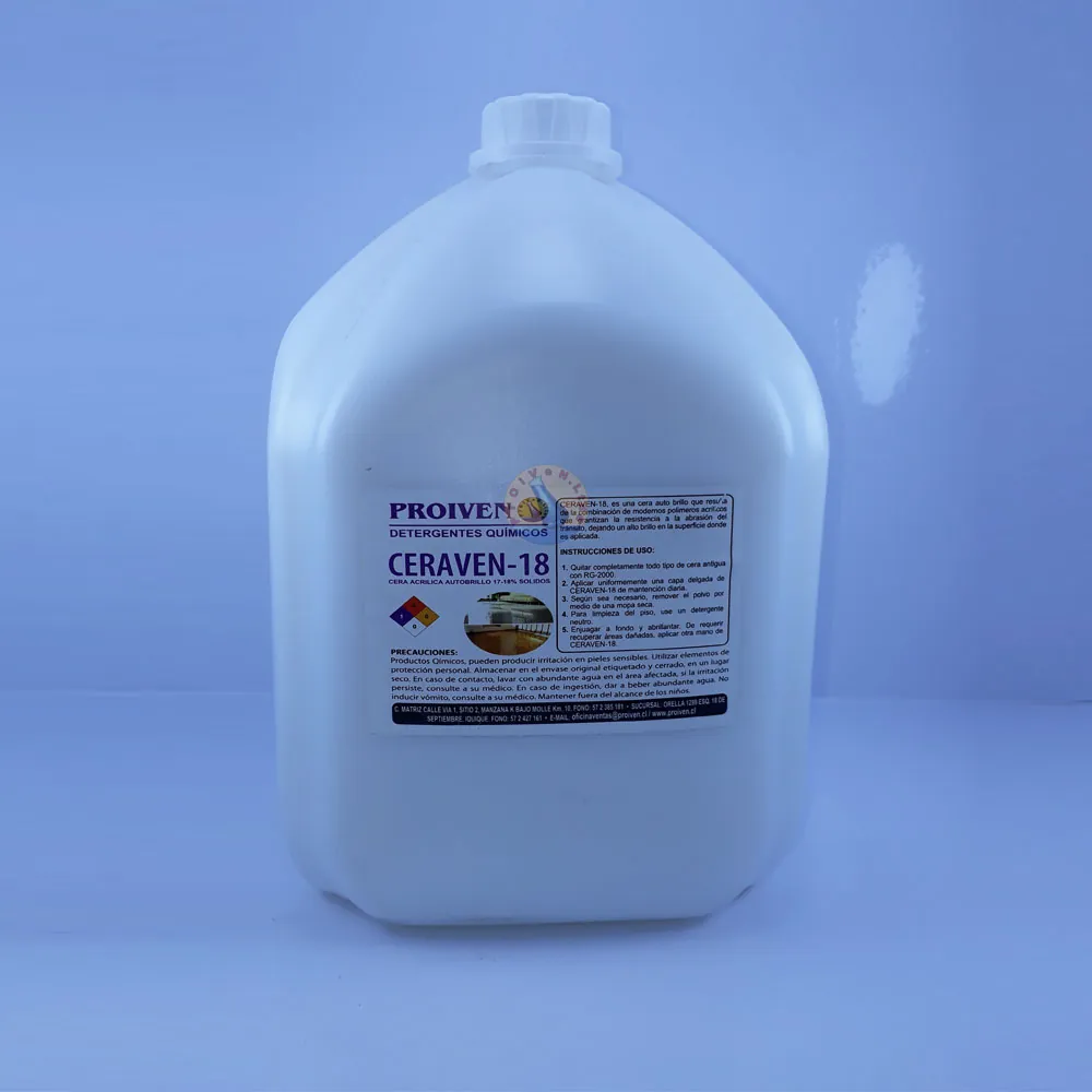 Ceraven 18 Cera Para Pisos 5 lt