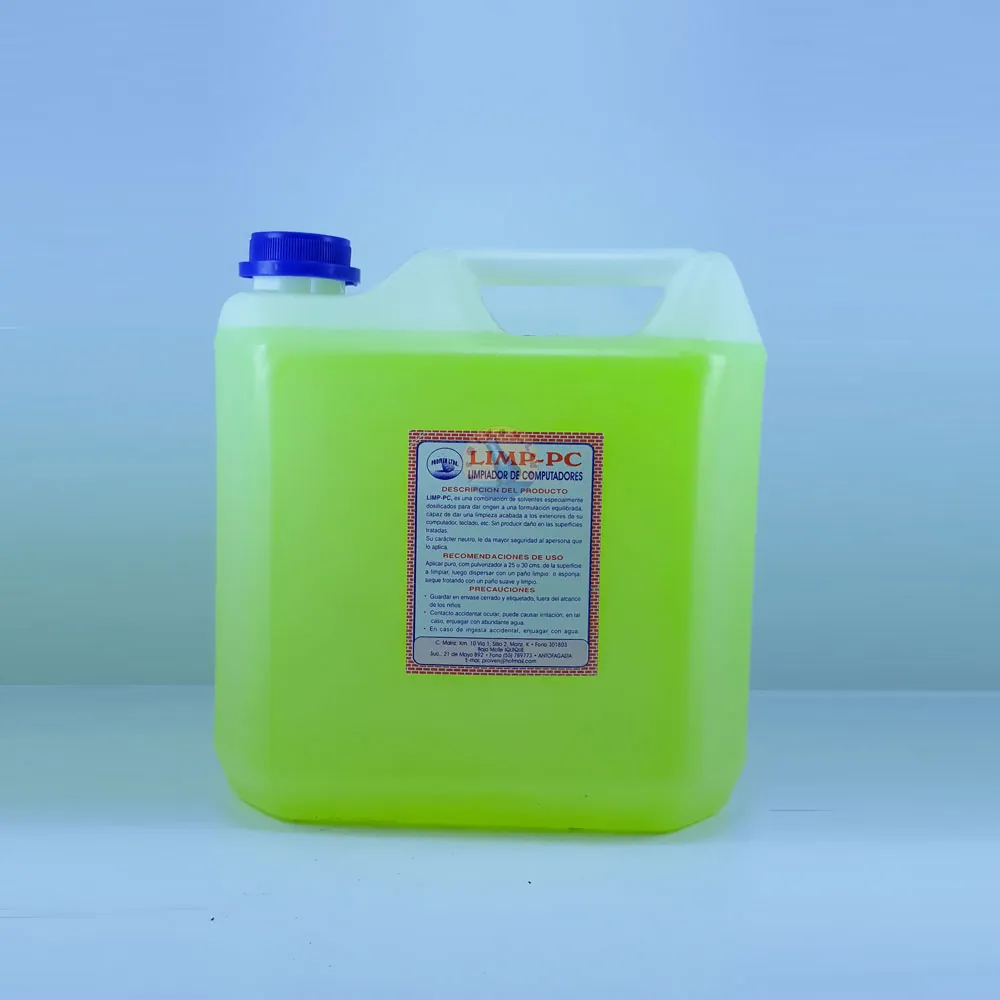 Limpia PC Limpiador De Computadores 5 lt