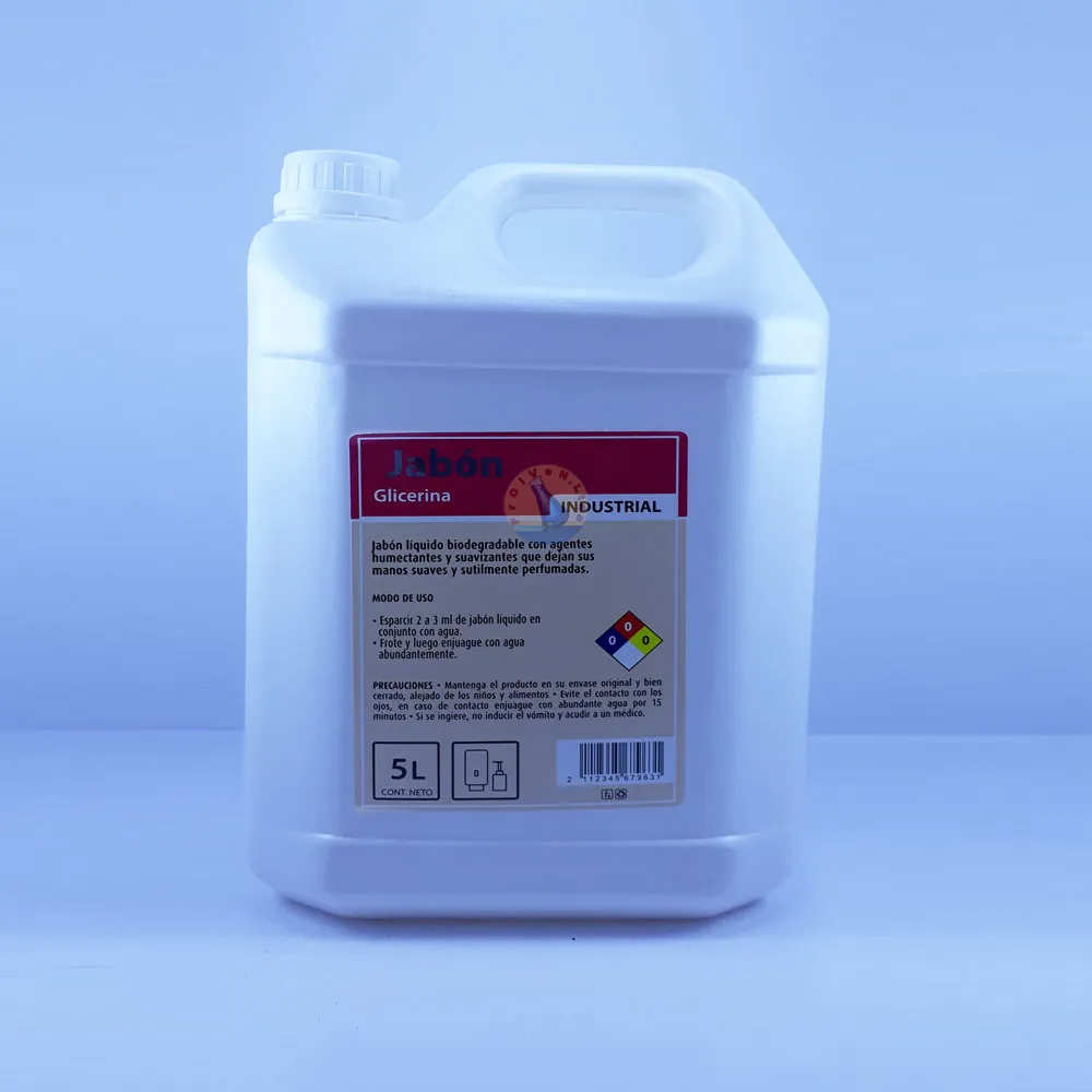 Jabón De Glicerina  Industrial 5 lt