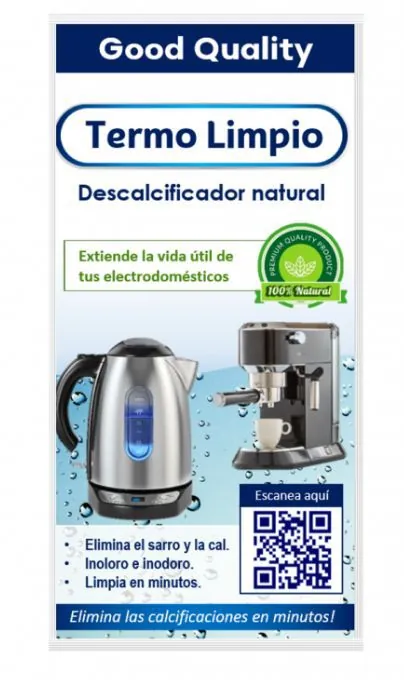 Eliminador de sarro 100% natural